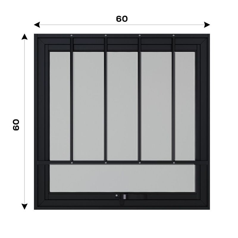 Maxim-ar-Vidro-Boreal-com-Grade-Aluminio-Preto-60x60cm