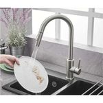 Monocomando-para-Cozinha-Mesa-Bica-Alta-Cromado-com-Sensor-de-Toque