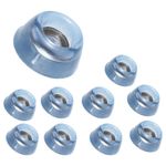 Sapata-Antideslizante-com-Arruela-Metalica-28mm-Silicone-10-Pecas