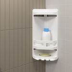 Cantoneira-para-Banheiro-Plastica-com-3-Vaos-Branca-21cm