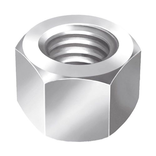 Porca Sextavada 3/8" Zincada 500 peças