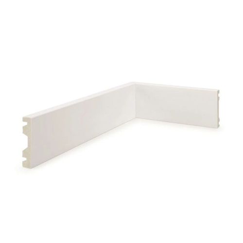Guarnição Poliestireno Liso Branco 07x150x240cm