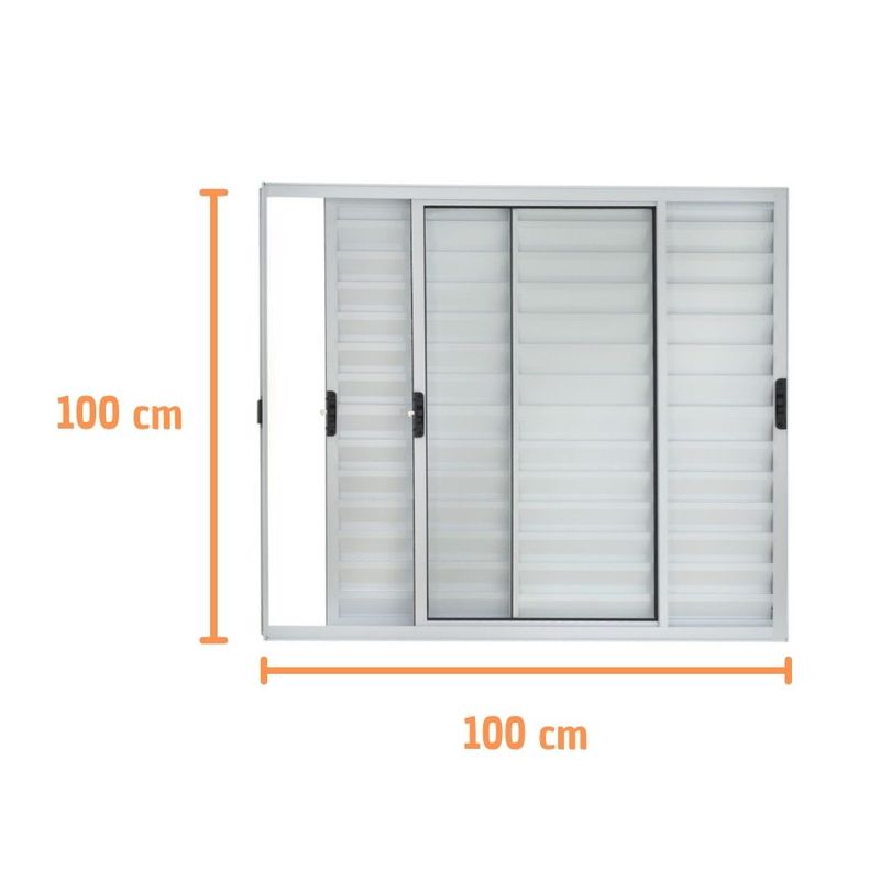 Veneziana-3-Folhas-sem-Grade-Aluminio-Branco-100x100cm