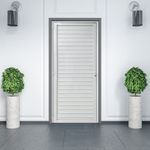 Porta-Laminada-Fechada-Aluminio-Branco-Direito-210x90cm