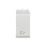 Modulo-Pulsador-para-Campainha-10A-250V-Branco-Lunare
