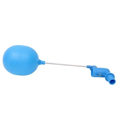 Torneira Boia Plástica com Balão Plástico Azul Vazão Total Garden