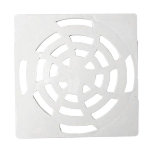 Grelha Quadrada PVC Branca DN100 Luconi
