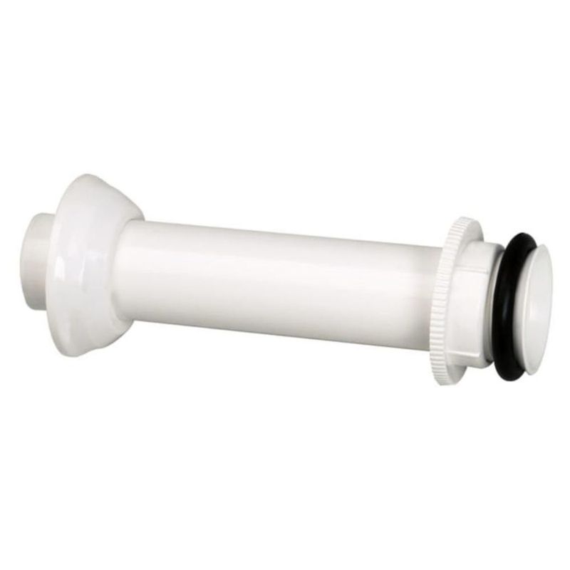 Tubo-de-Ligacao-Rigido-Ajustavel-para-Vaso-Sanitario-Branco-Luconi