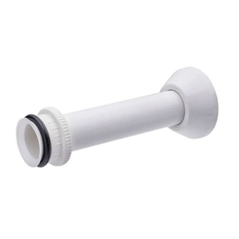 Tubo-de-Ligacao-Rigido-Ajustavel-para-Vaso-Sanitario-Branco-Luconi