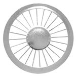 Grelha-Redonda-PVC-Cromada-10cm-DN100-Luconi