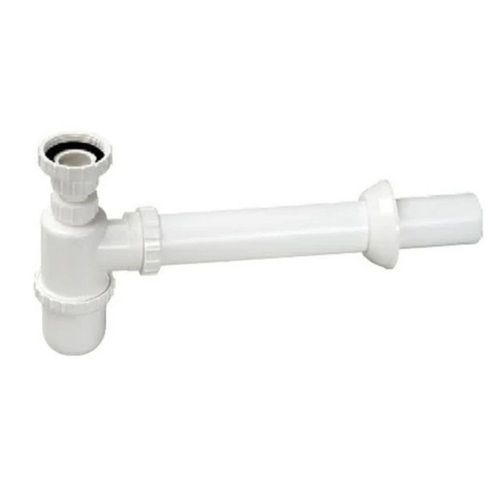 Sifão Copo Rígido para Tanque Branco 1.1/4 x 1.1/2" Luconi