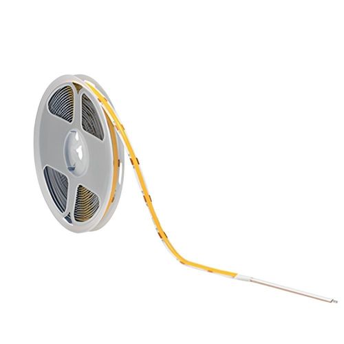 Fita de LED Cob 5 Metros 18W/m IP20 850 Lúmens/m Luz Amarela 12V