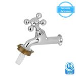 Torneira-para-Tanque-Jardim-Parede-Curta-3130-C32-Cromado