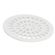 Grelha Redonda PVC Branca DN100 Amanco