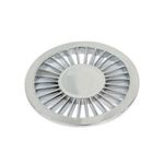 Grelha-Redonda-PVC-Cromada-DN100-Amanco