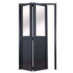 Porta-Camarao-Lambril-Vidro-Boreal-Aluminio-Preto-Esquerdo-210x80cm