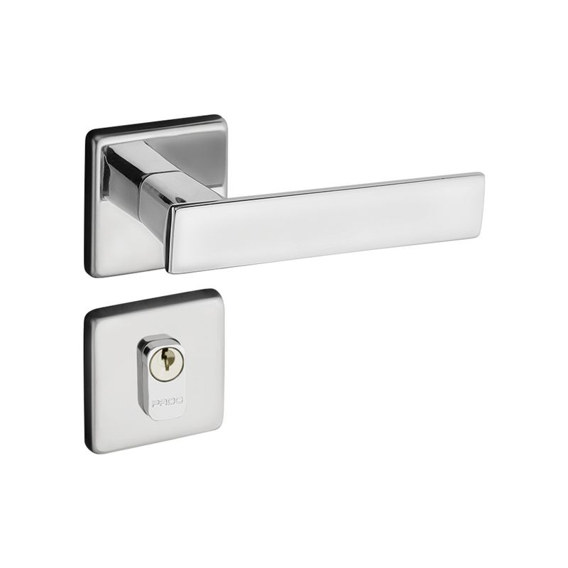 Fechadura-Externa-Roseta-Quadrada-Quadra-701-90-55mm-Cromado
