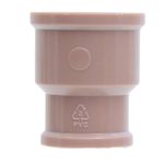 Luva-de-Reducao-Soldavel-PVC-25mm-x-20mm-Fortlev