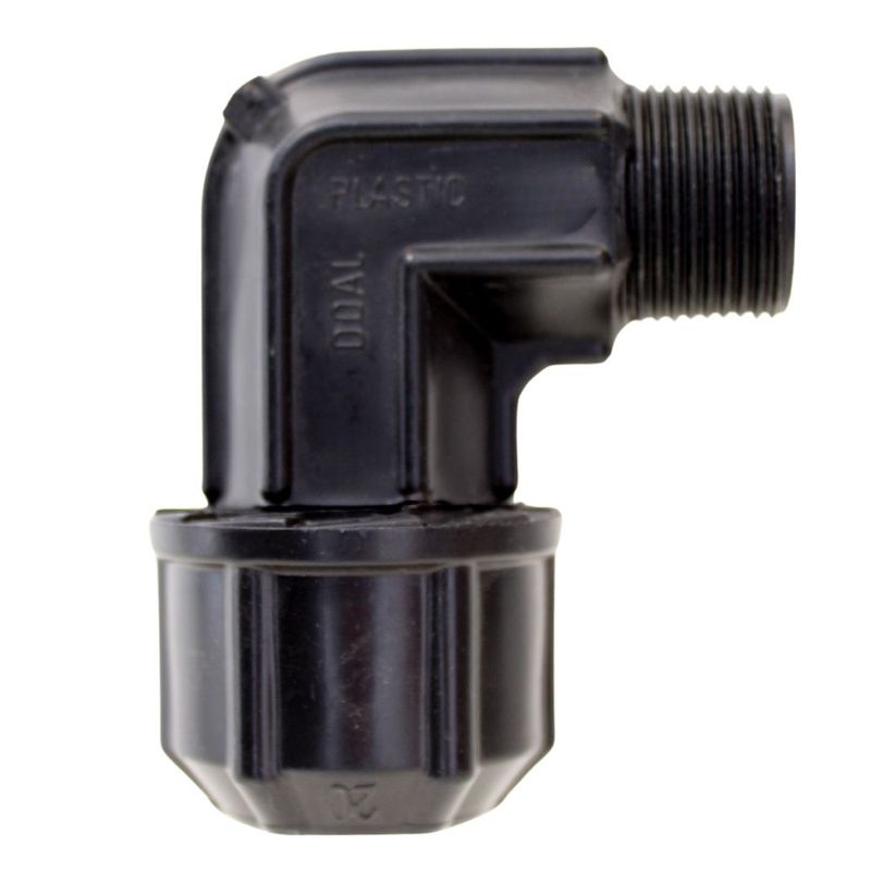 Cotovelo-90-Macho-Femea-para-Tubo-Polietileno-DN20-x-3-4--Doal-Plastic