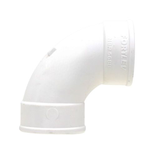 Curva 90 Curta Esgoto Série Normal PVC DN 50 Fortlev
