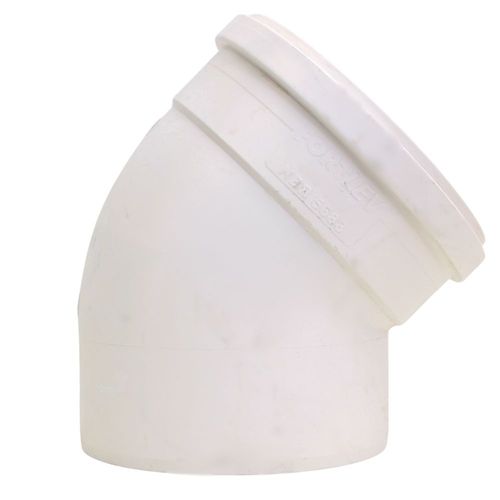 Joelho 45 Esgoto Série Normal PVC DN 150 Fortlev