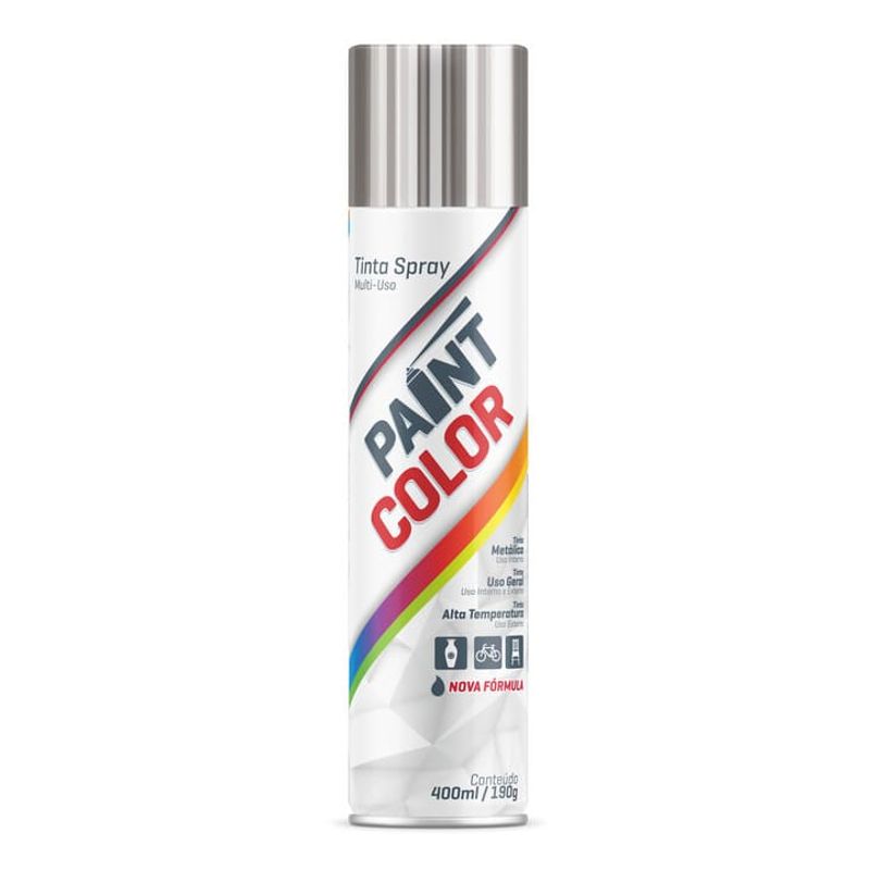 Tinta-Spray-Metalica-Cromado-400ml-Paintcolor