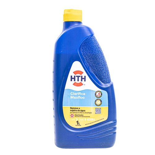 Clarificante e Auxiliar de Filtração Frasco 1L Maxfloc Piscina Hth