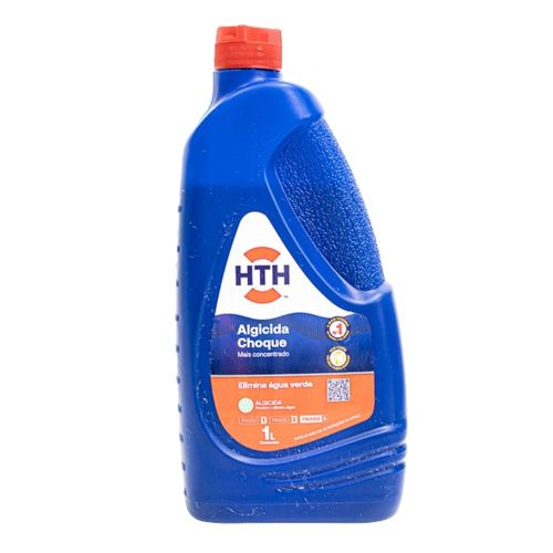 Algicida Choque Frasco Piscina Hth