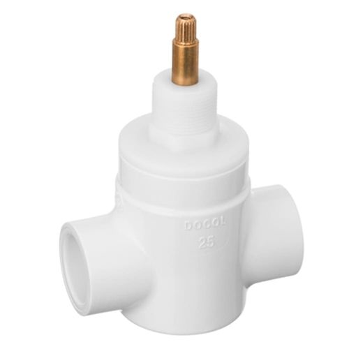 Base para Registro de Gaveta Bruto 4509 para Tubulação PVC 25mm Docol