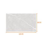 Porcelanato Venato Off White Retificado Polido Cinza 60x120cm 2,88m2