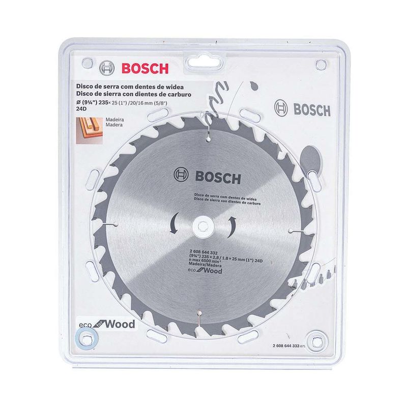 Disco-de-Serra-Circular-9.1-4--235x20mm-com-24-Dentes-Eco-Bosch