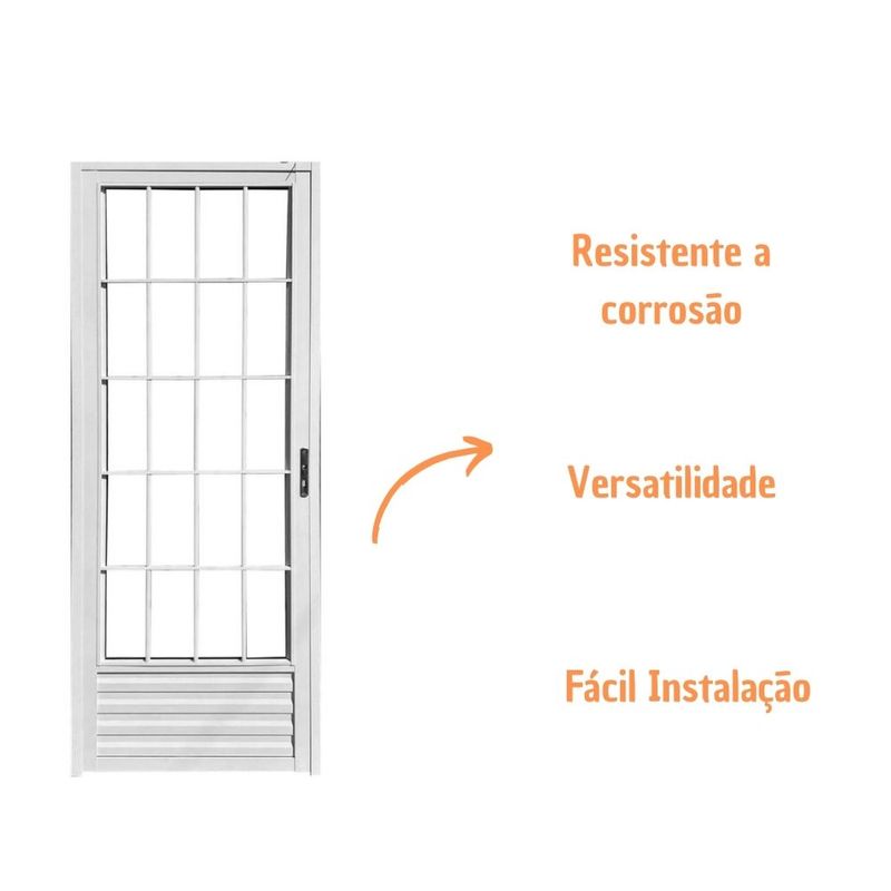 Porta-Palito-Aluminio-Branco-Vidro-Liso-Esquerdo-210x80cm
