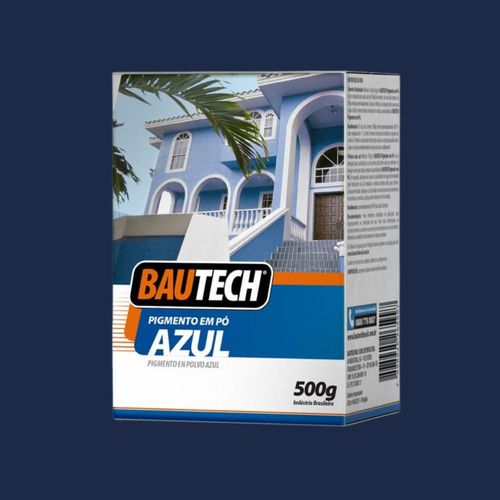 Corante em Pó Colorset Azul 500g Bautech