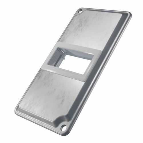 Tampa 1 Posto Horizontal para Condulete 1" - Módulo Linha Equille