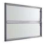 Janela-Basculante-Vidro-Boreal-Aluminio-Brilhante-40x100cm