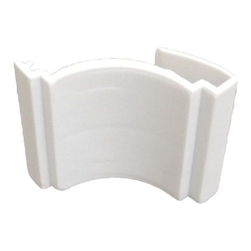 Emenda Meia Cana para Forro PVC Branco 1,5x2,5cm