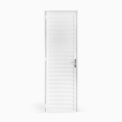 Porta Palheta Alumínio Branco Esquerdo 210x70cm