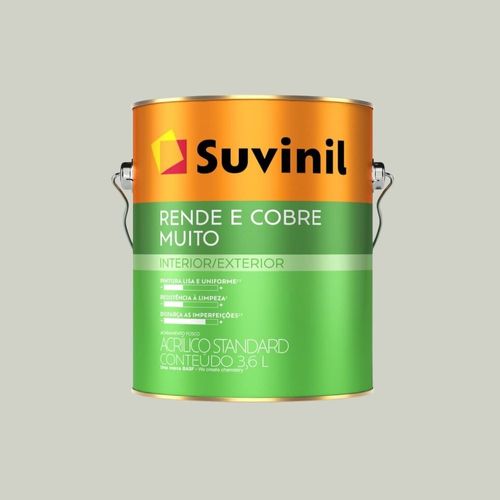 Tinta Standard Acrílica Fosco Rende e Cobre Rio Paíne 3,6L Suvinil