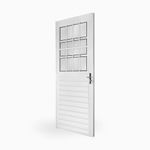 Porta-Postigo-Vidro-Boreal-Aluminio-Branco-Direito-210x80cm