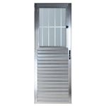 Porta-Postigo-Vidro-Liso-Aluminio-Brilhante-Direito-210x80cm