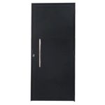 Porta-Lambril-com-Puxador-Aluminio-Preto-Esquerdo-210x80cm
