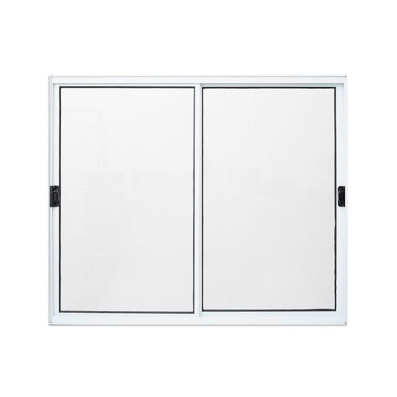 Janela-de-Correr-2-Folhas-sem-Grade-Aluminio-Branco-80x80cm