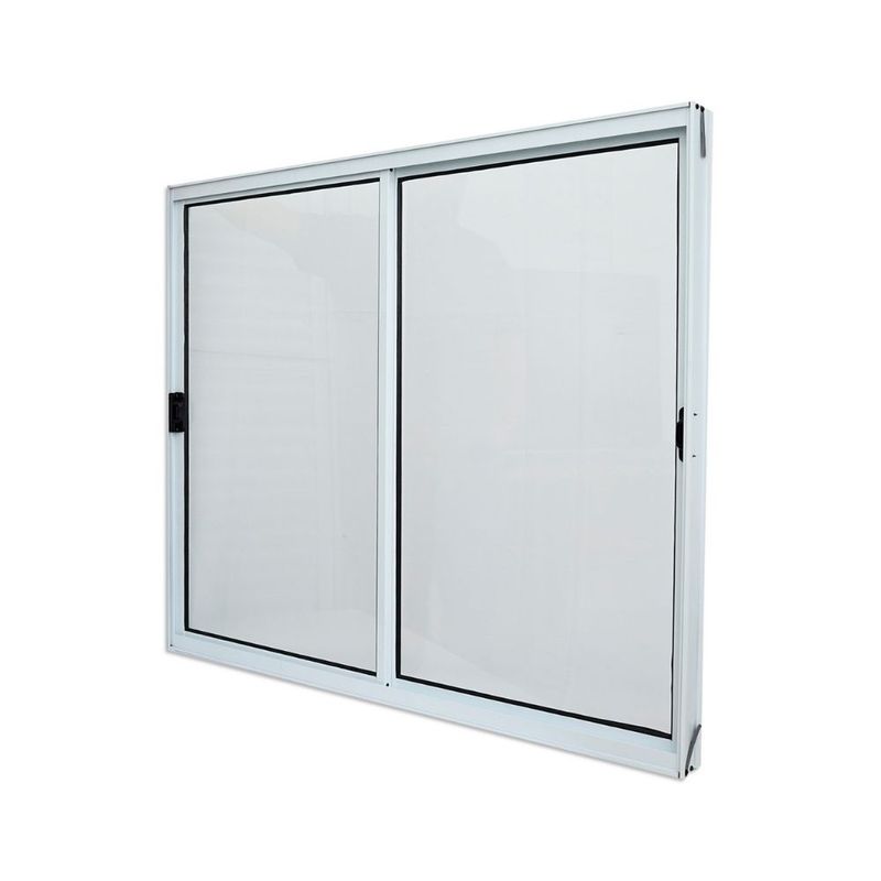 Janela-de-Correr-2-Folhas-sem-Grade-Aluminio-Branco-80x80cm