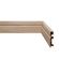 Rodapé WPC Acqua New n°6 com Friso 7x1,5x240cm