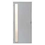 Porta-Lambril-Aluminio-Branco-com-Fechadura-e-Visor-Esquerdo-210x80cm