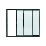 Janela-de-Correr-2-Folhas-sem-Grade-Aluminio-Preto-80x80cm