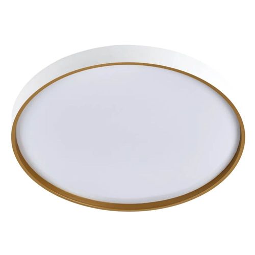 Plafon de LED Sobrepor Branco 24W 33X33cm 1900 Lúmens 3 Tons de LED