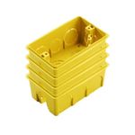 Caixinha-de-Embutir-PEAD-4x2-para-Alvenaria-Amarela-Pack-15-pecas