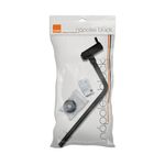 Torneira-para-Cozinha-Mesa-1-4V-Bica-Alta-Preto-Fosco-Luxo-Napoles