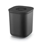 Lixeira-Quadrada-4L-Preta-com-Tampa-Daplast